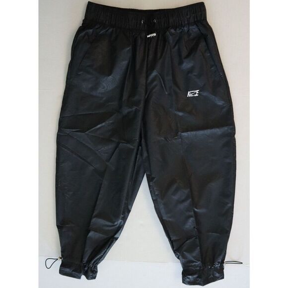 Nike DQ7038-010 Women Sz S Black Icon Clash Loose Fit Water Repellent Pants - Picture 3 of 13